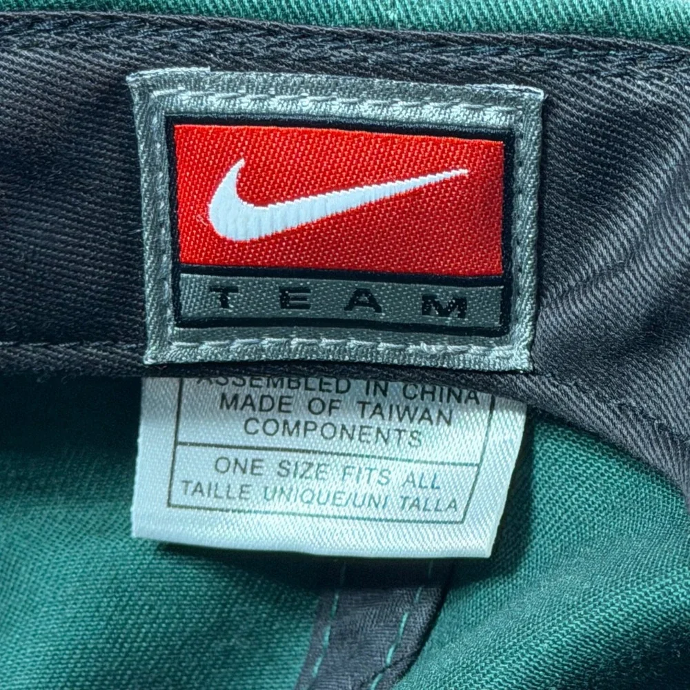 Nike Michigan State Spartans Hat Mens Green Adjustable FND 1855 Swoosh Cap OSFA